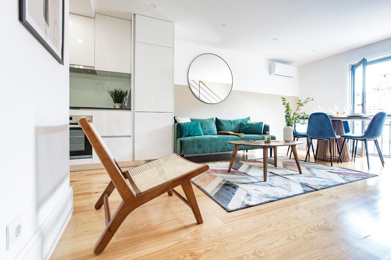 Bright 3Br Flat W/ Ac In City Center By Lovelystay Porto Eksteriør bilde
