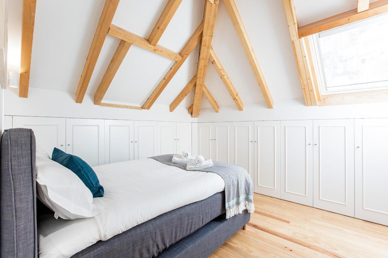Bright 3Br Flat W/ Ac In City Center By Lovelystay Porto Eksteriør bilde